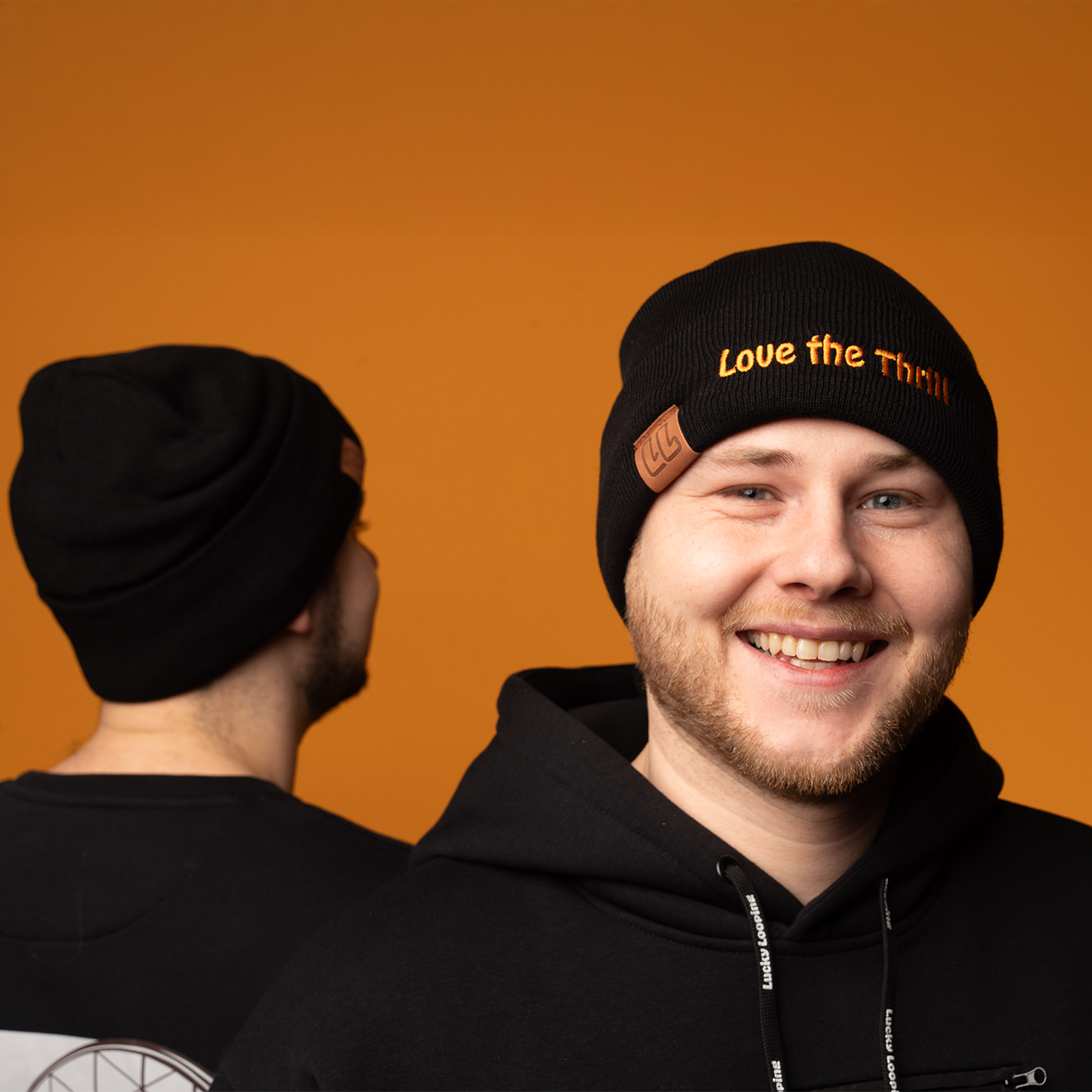 Gefütterte Wintermütze - "Love the Thrill"