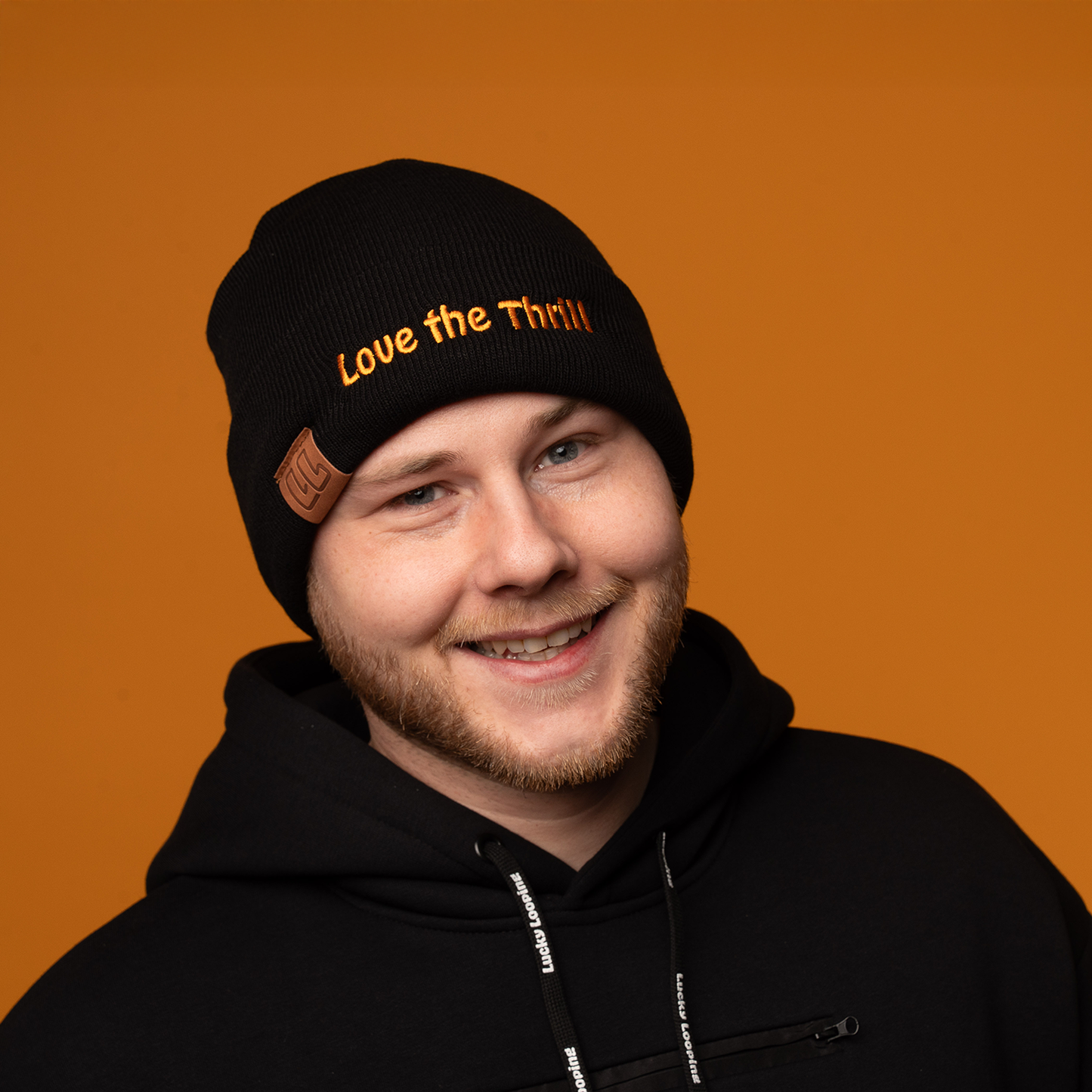 Gefütterte Wintermütze - "Love the Thrill"