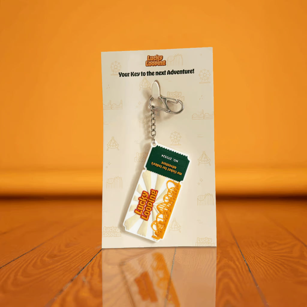 Schlüsselanhänger "Ticket to Adventure"