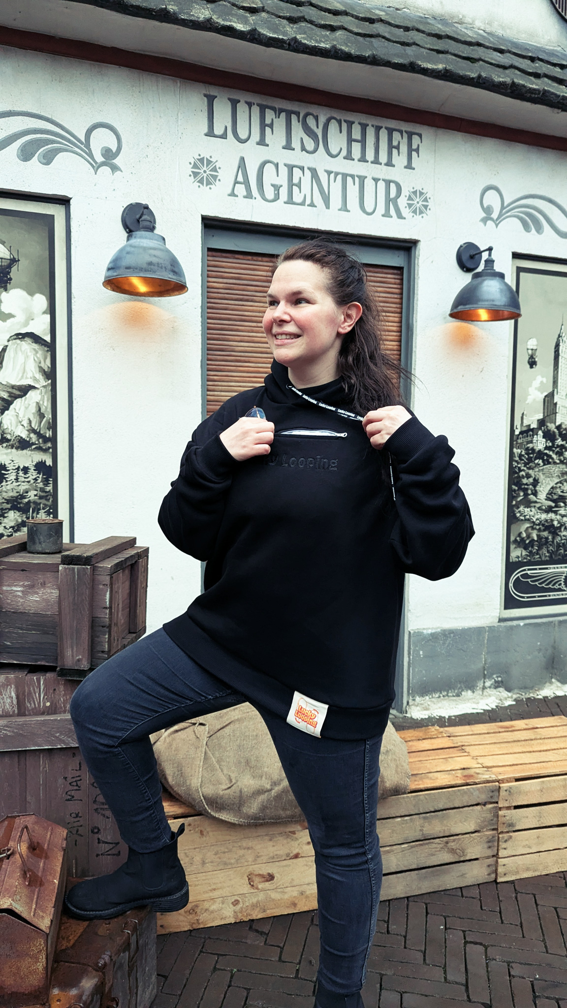 Lucky Looping - Kundenstories Hoodie 17 18