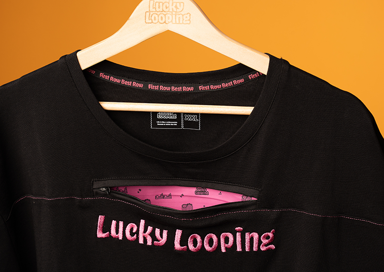 Lucky Looping - Detail Pink 30